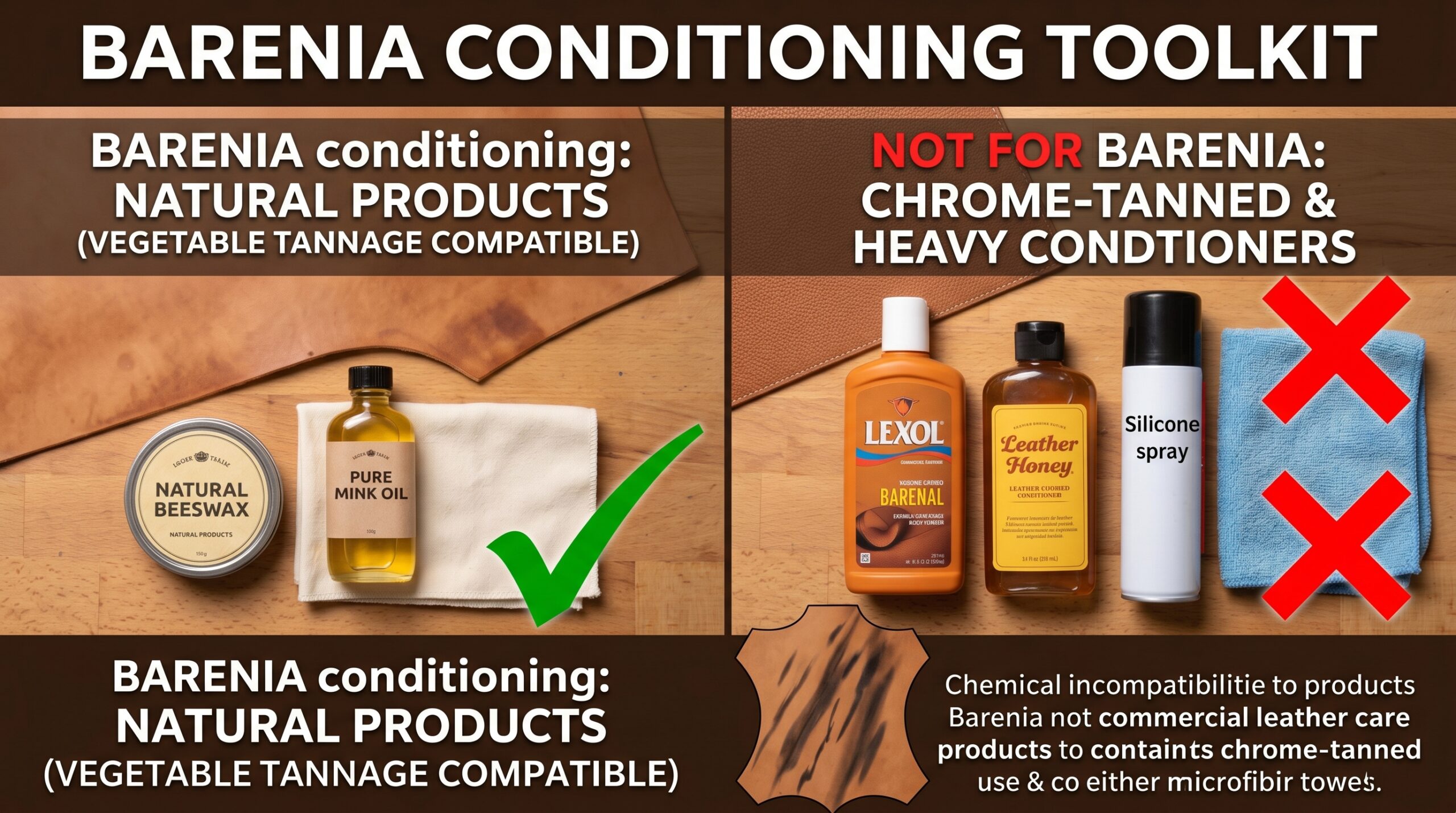 Best leather conditioners Hermès Barenia vegetable tanned ranked reviewed