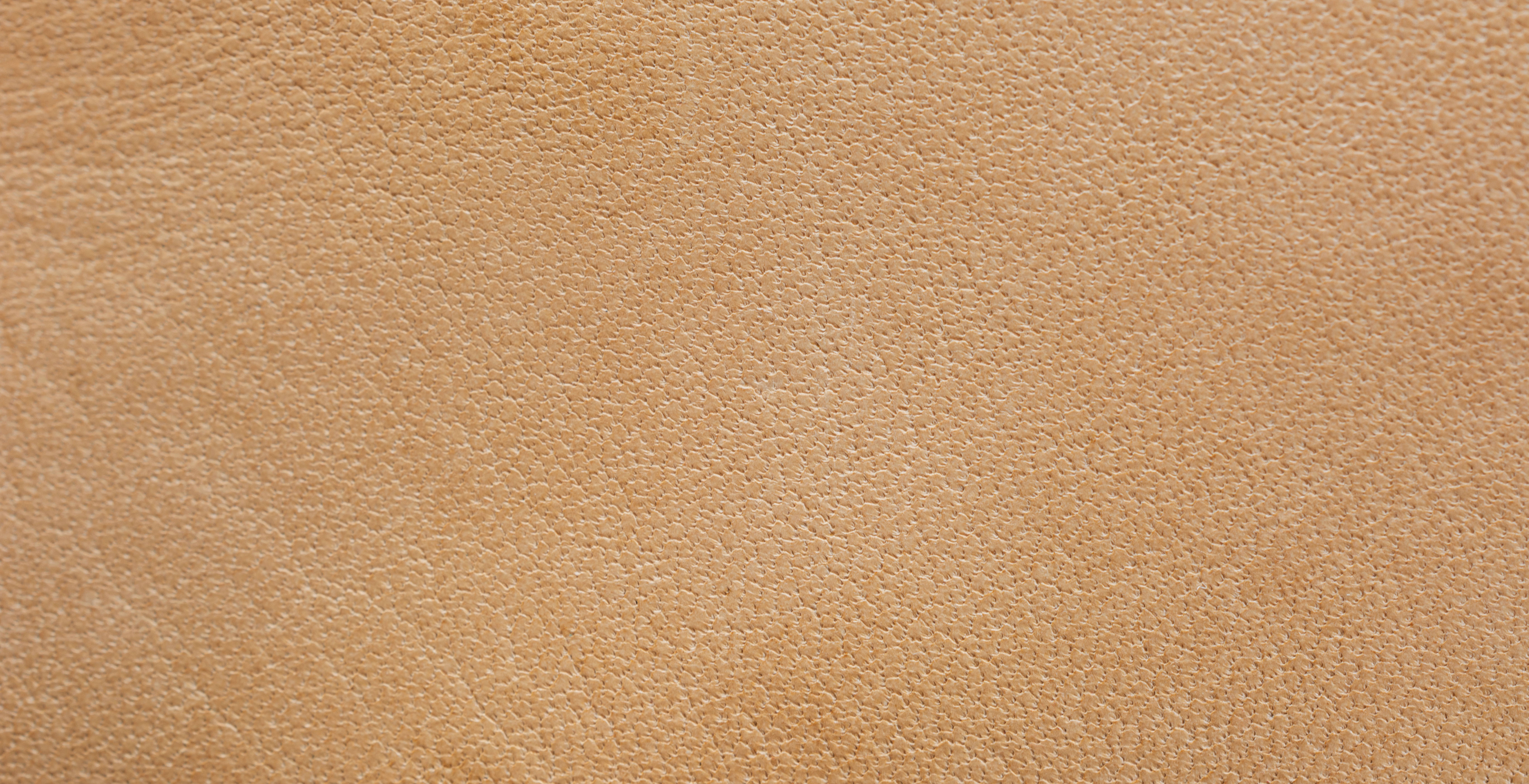Close-up of embossed leather grain, illustrating the structured texture examined in the Epsom leather softening study