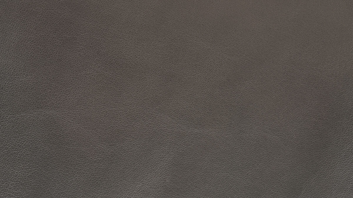 Close-up of soft grained taupe leather texture